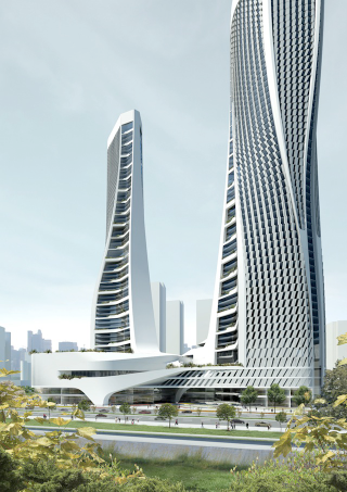 Illustration for article titled These Skytwisters Are the 21st Century's Answer to the Skyscraper